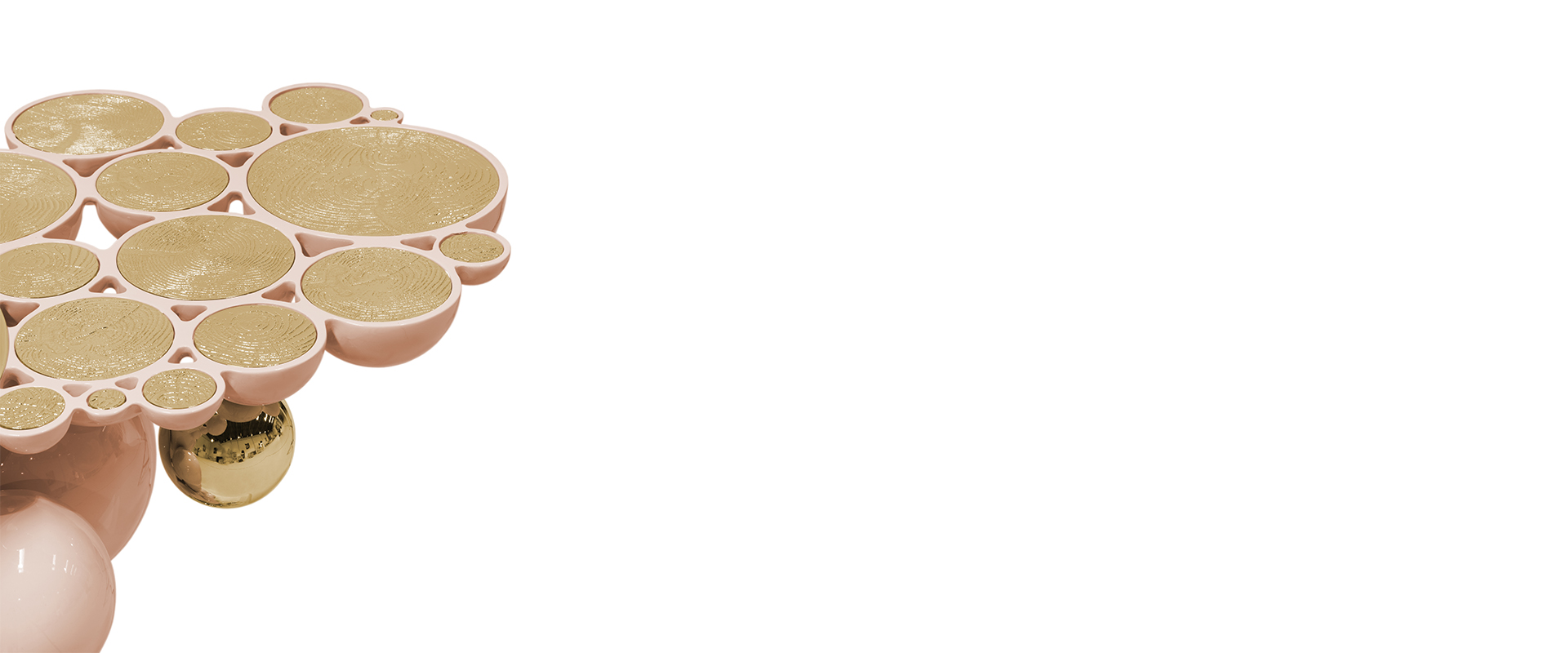 The Newton Vanity Cabinet With Gold-Plated Accents-24-hr