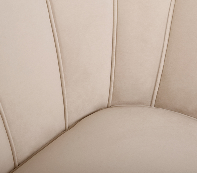 The Maya Armchair Upholstered in Green Velvet-41