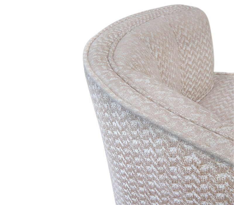 The Maya Armchair Upholstered in Green Velvet-6