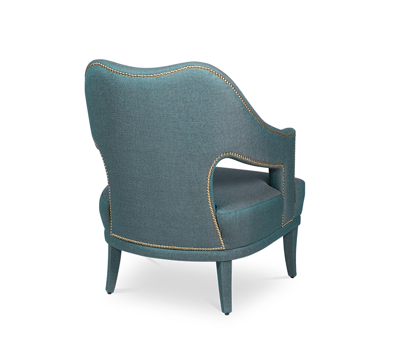 The Nº20 Armchair in Blue Wondrous Twill-13