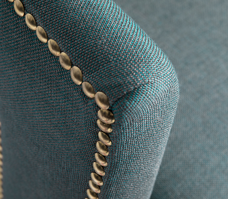 The Nº20 Armchair in Blue Wondrous Twill-15
