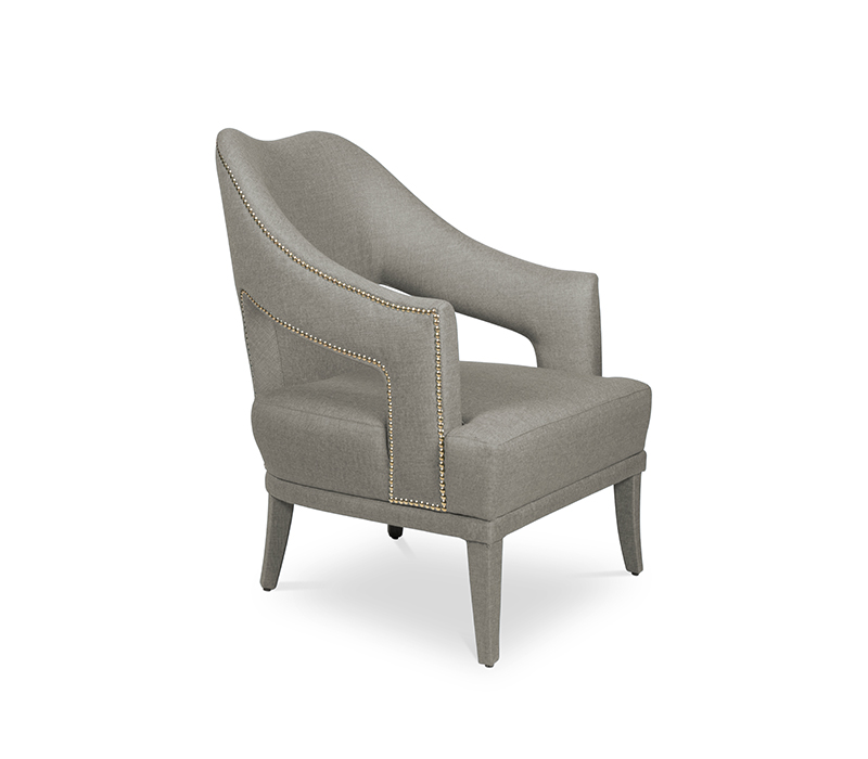 The Nº20 Armchair in Blue Wondrous Twill-2