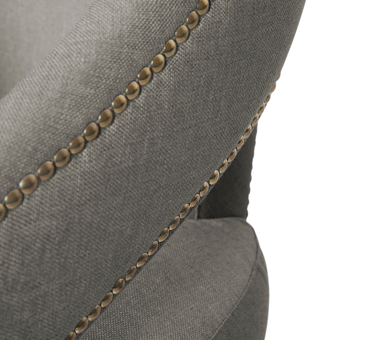 The Nº20 Armchair in Blue Wondrous Twill-8