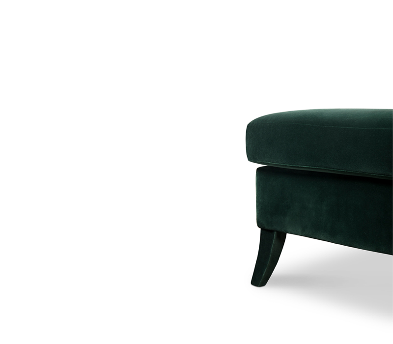 Como Chaise Lounge In Velvet-7