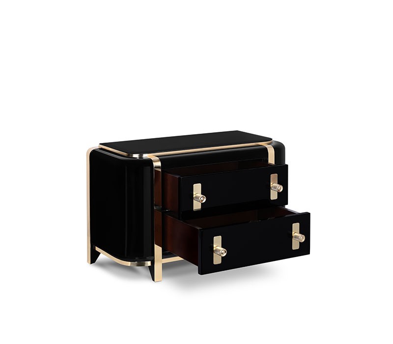 Kahn Nightstand With An Elegant Design-12
