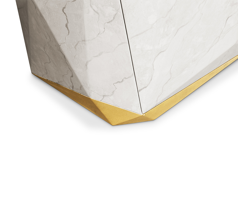 Diamond Faux Marble Pedestal Sink-13