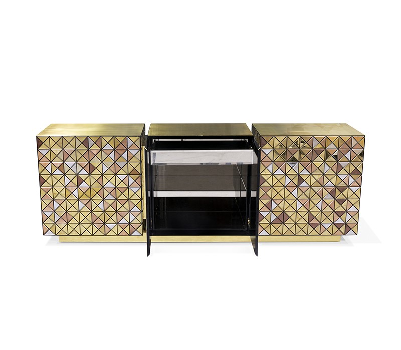 Pixel Sideboard With A Fine And Authentic Design-10
