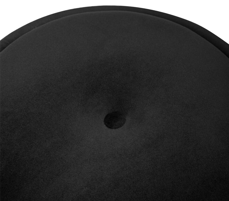 The Armour Stool in Black Velvet-5