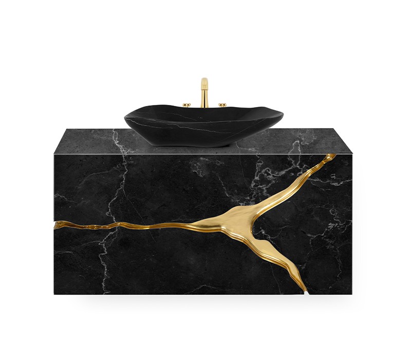 Discover the Elegance of the Lapiaz Marble Suspension Cabinet-5