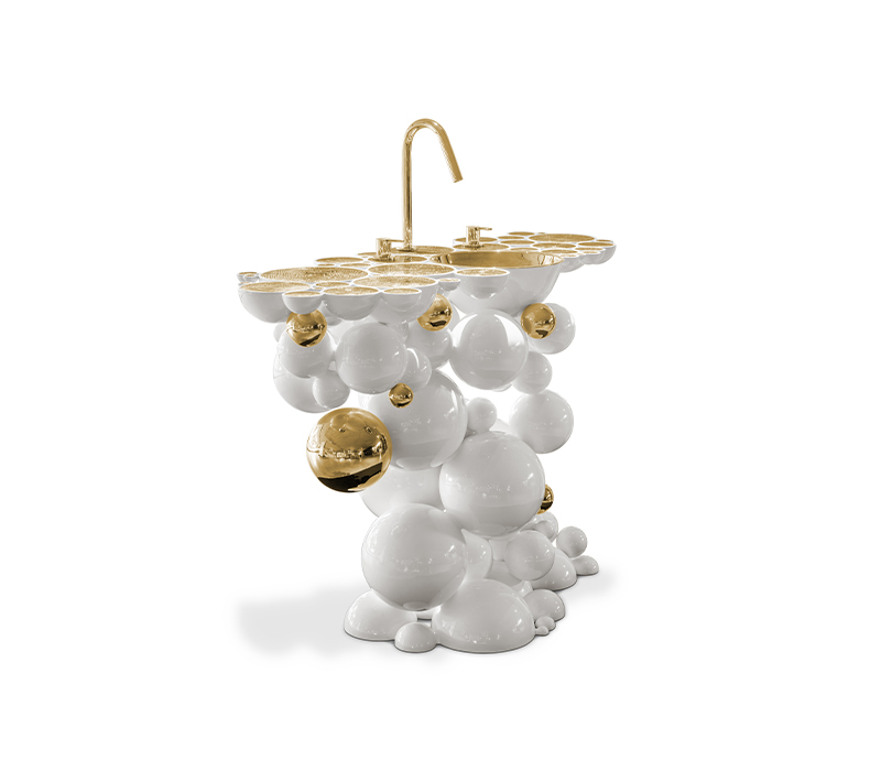 The Newton Vanity Cabinet With Gold-Plated Accents-11