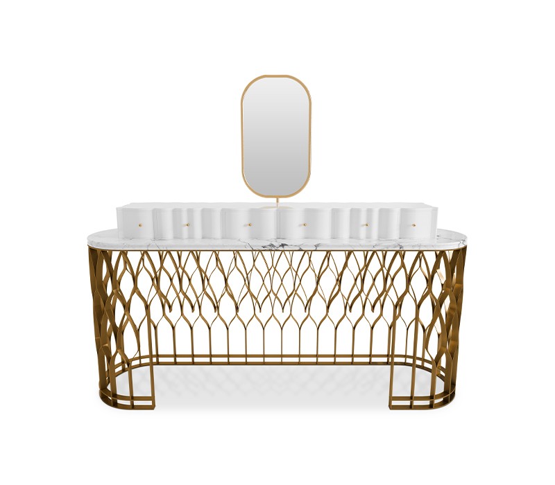 Mecca Vanity Table – A Luxurious Blend of Tradition and Modern Elegance-2