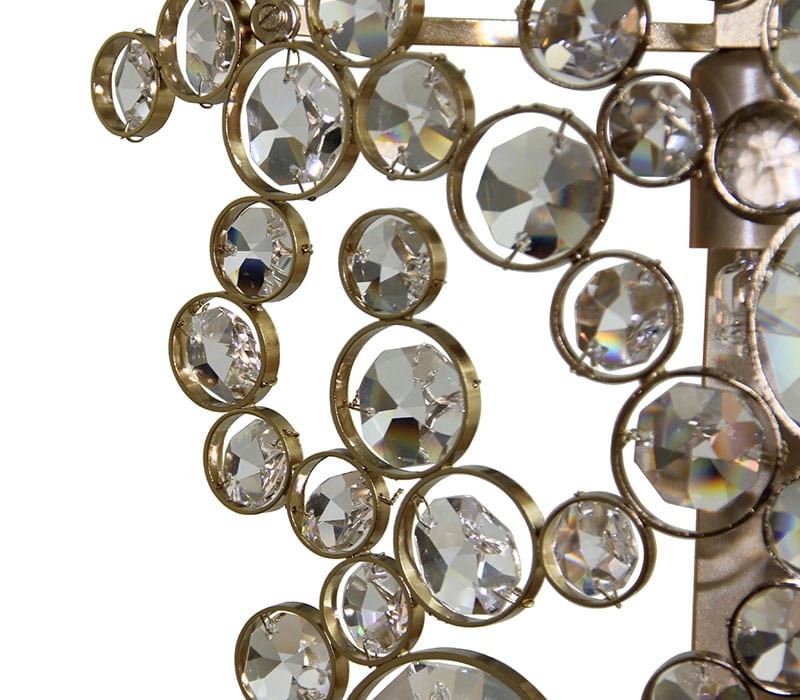 Eternity Clear Glass Wall Lamp-2