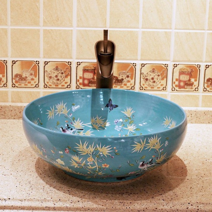 Trendy Bowl Bathroom Sink Designs