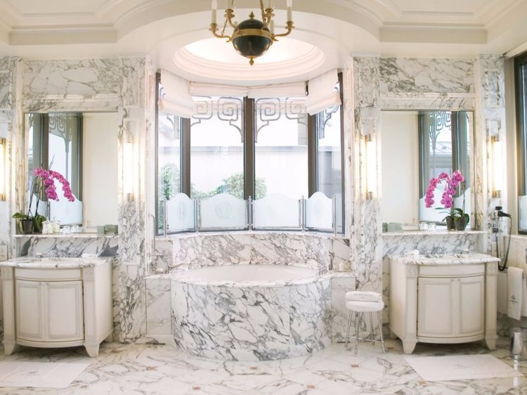 hotel bathrooms, maison valentina, bathrooms, interior design, hotels, luxury hotels
