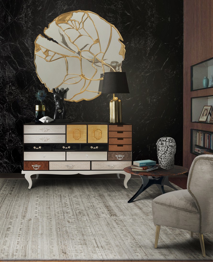 wall mirror, home decor, interior design, decoration, maison valentina