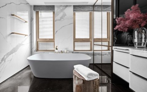20 Fabulous Bathroom & Closet Designs from Shanghai Interior Designers