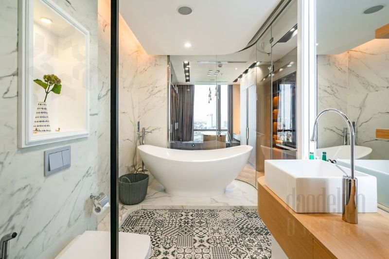 Ho Chi Minh - 20 Triumphant Bathroom Designs from Vietnam