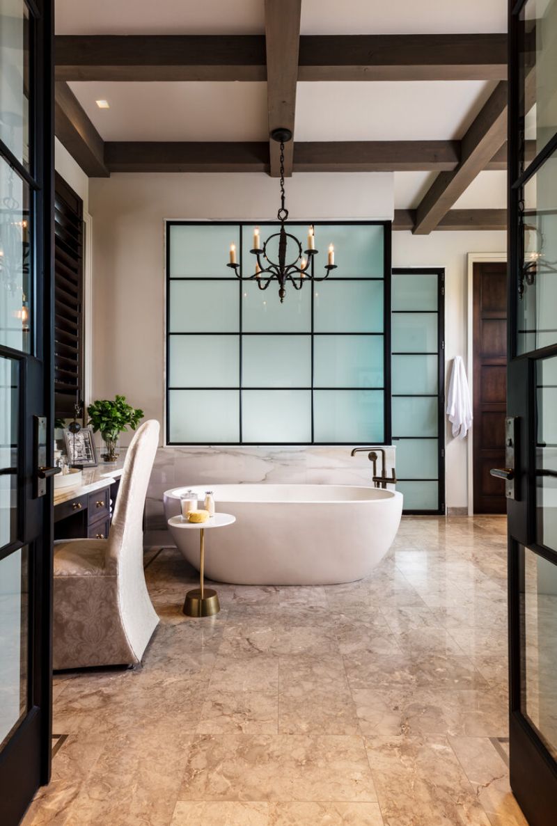 Bathroom design inspiration by Beasly & Henley Interior Design
