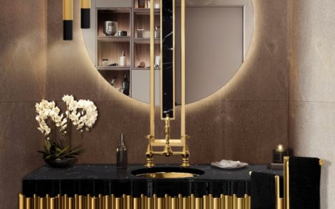 Powder Room Ideas To Complete Your Luxury Bathroom Design