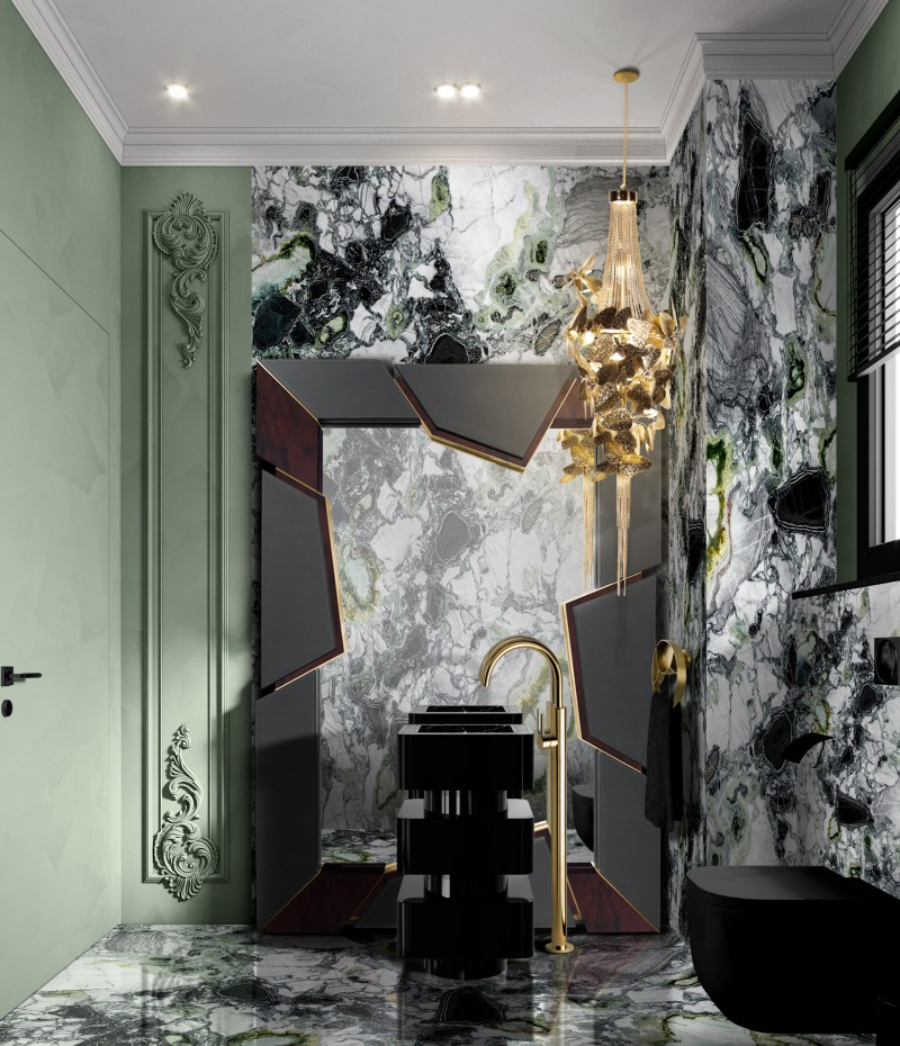 Bathroom Ideas Mirrors To Achieve A Perfect Oasis Athos Mirror Luxury Bathroom Shinto Pedestal Sink