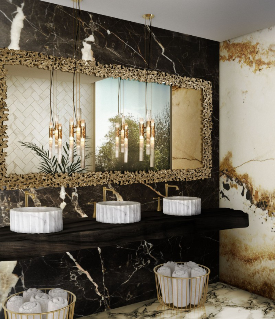 Bathroom Remodel Ideas Vessel Sinks To Complete Your Bathroom Vanity Symphony Vessel Sink Marble Walls Contract Room