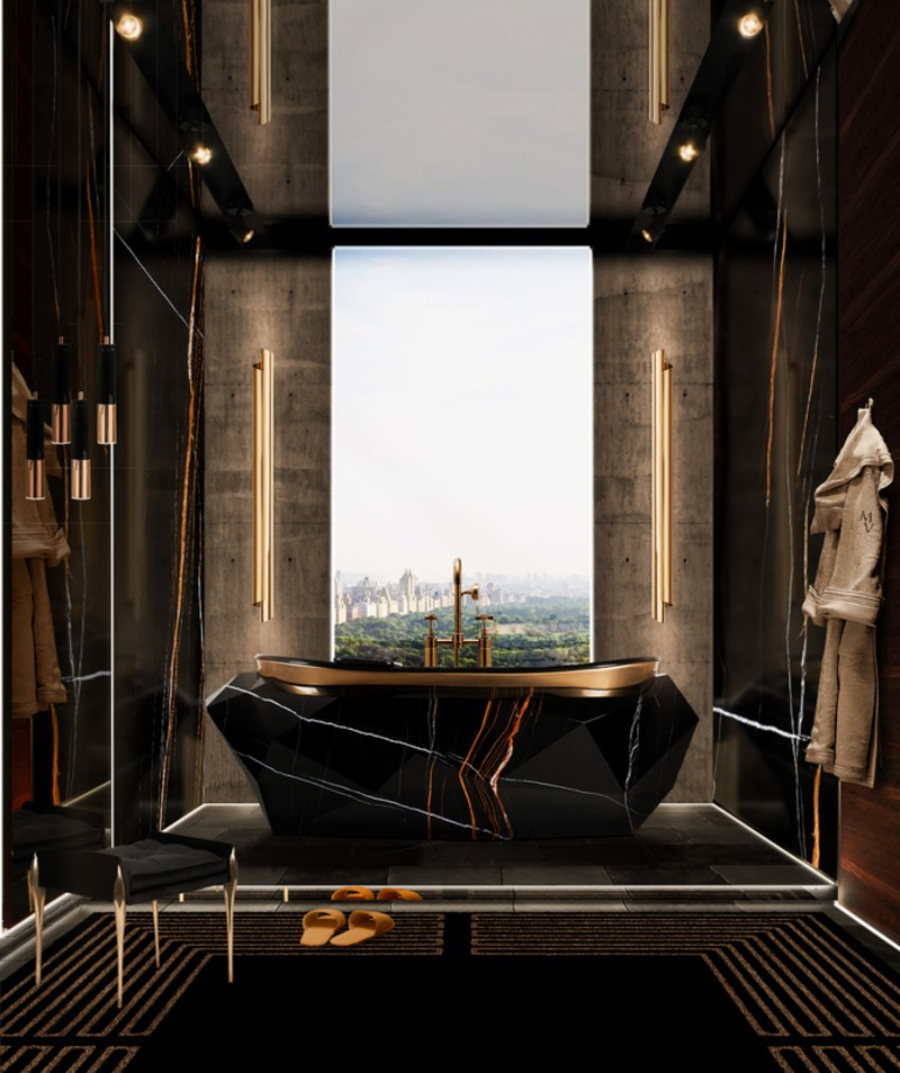 Modern Bathroom Ideas Exquisite Bathtubs Filled With Comfort Diamond Faux Marble Bathtub Cosmopolitan Vibe