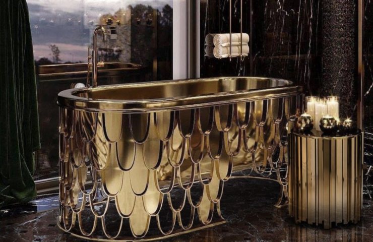 Modern Bathroom Ideas Exquisite Bathtubs Filled With Comfort Koi Collection Koi Bathtub Golden