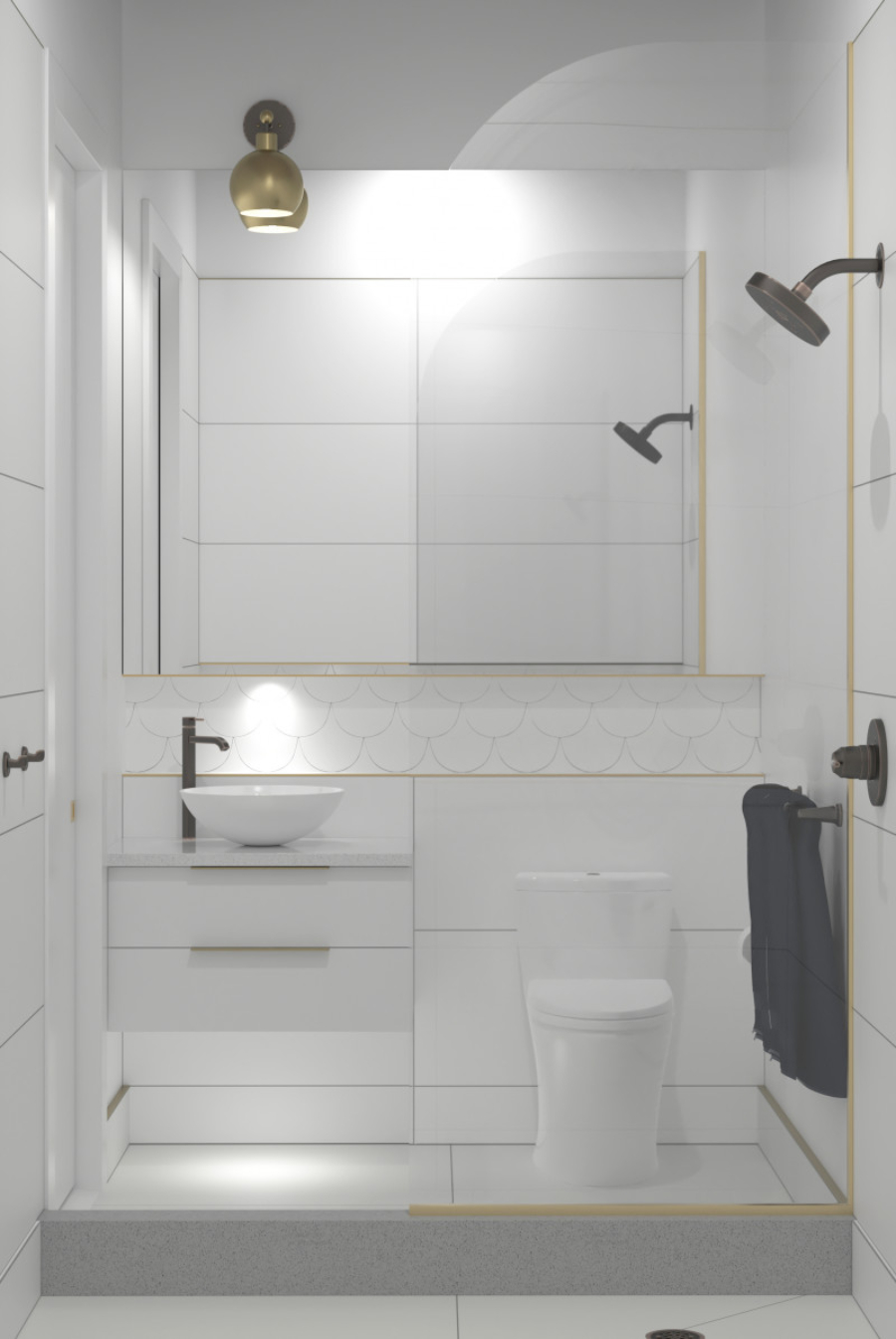 Best Bathroom Interior Designers In New York_J Goldman Design_Neutral Bathroom Design