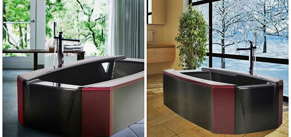 Bathroom Trends: First Whirlpool Tub Carved from Marble