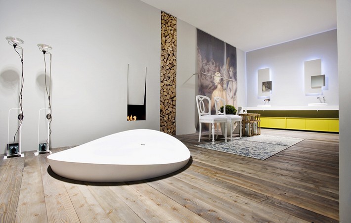 What to See in the International Bathroom Exhibition at ISaloni 2016  international bathroom exhibition What to See in the International Bathroom Exhibition at ISaloni 2016 DUNE 3 SEMI RECCESSED