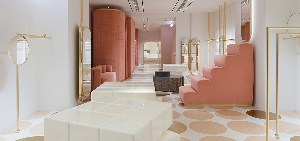 Forskudssalg peber spion Red Valentino Store Features an India Mahdavi's Dream-Like Atmosphere |  News and Events by Maison Valentina | Luxury Bathrooms