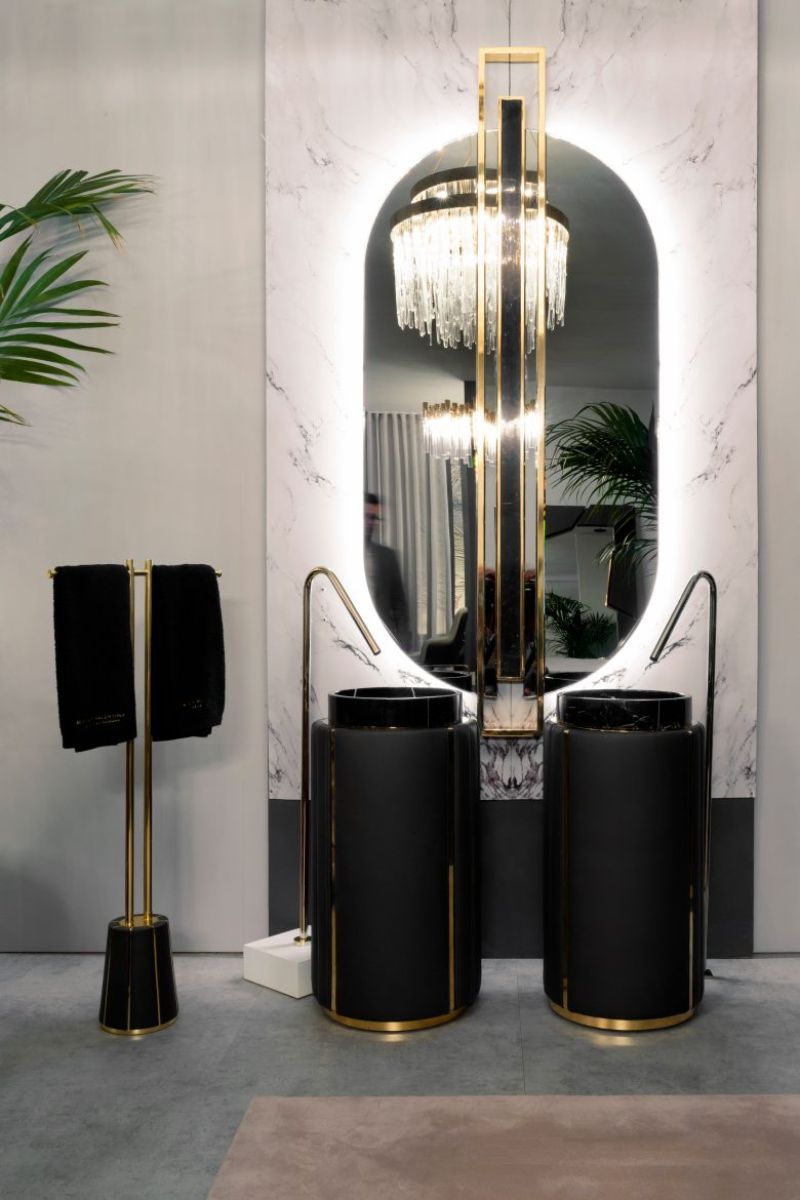 Black and Gold Bathroom Design 5 Pieces to Support this Combo black and gold bathroom design Black and Gold Bathroom Design: 5 Pieces to Support this Combo Black and Gold Bathroom Design 5 Pieces to Support this Combo 7
