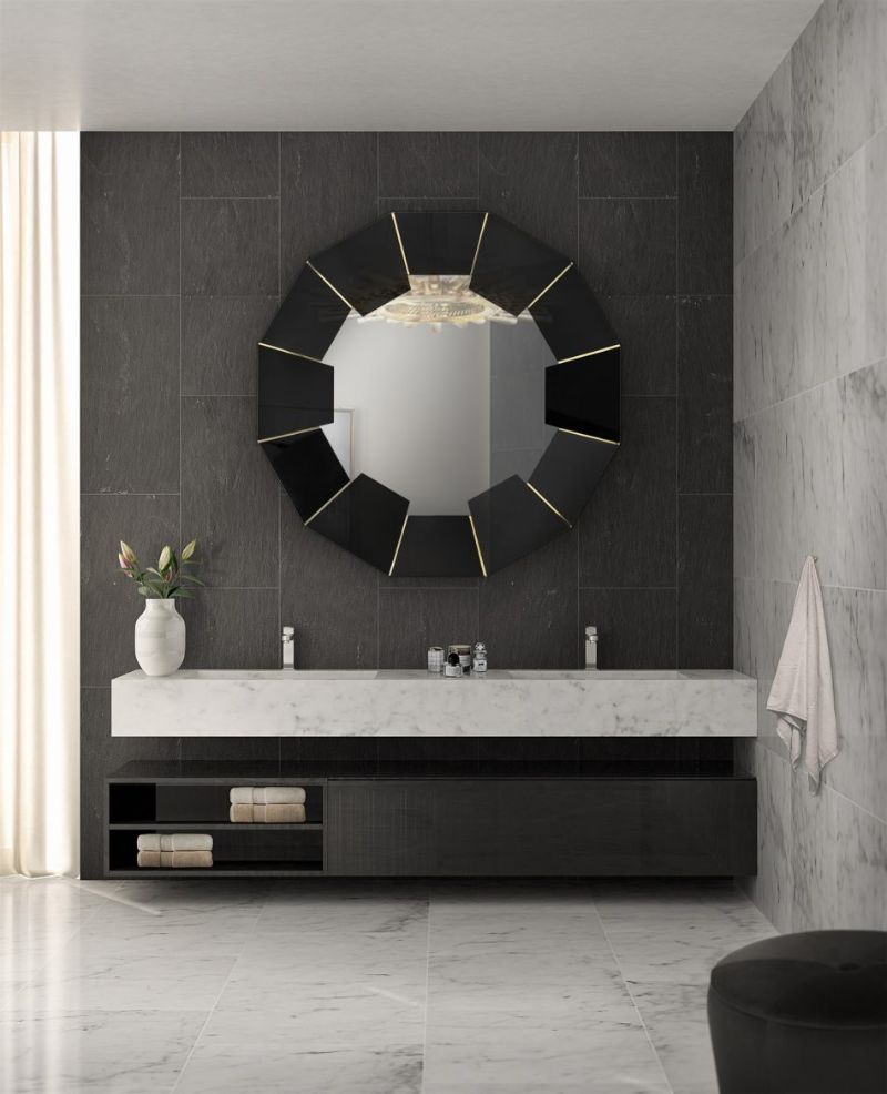 Black and Gold Bathroom Design 5 Pieces to Support this Combo black and gold bathroom design Black and Gold Bathroom Design: 5 Pieces to Support this Combo Black and Gold Bathroom Design 5 Pieces to Support this Combo 9
