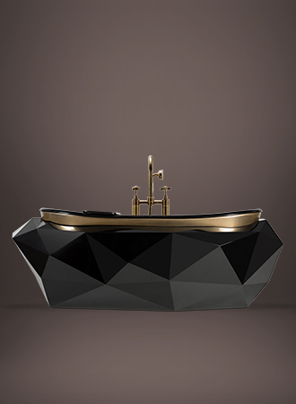 Gold Bathrooms: The Most Shining Designs gold bathrooms Gold Bathrooms: The Most Shining Designs 5