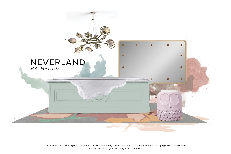 neverland bathroom Neverland Bathroom by Maison Valentina Neverland Bathroom by Maison Valentina 4